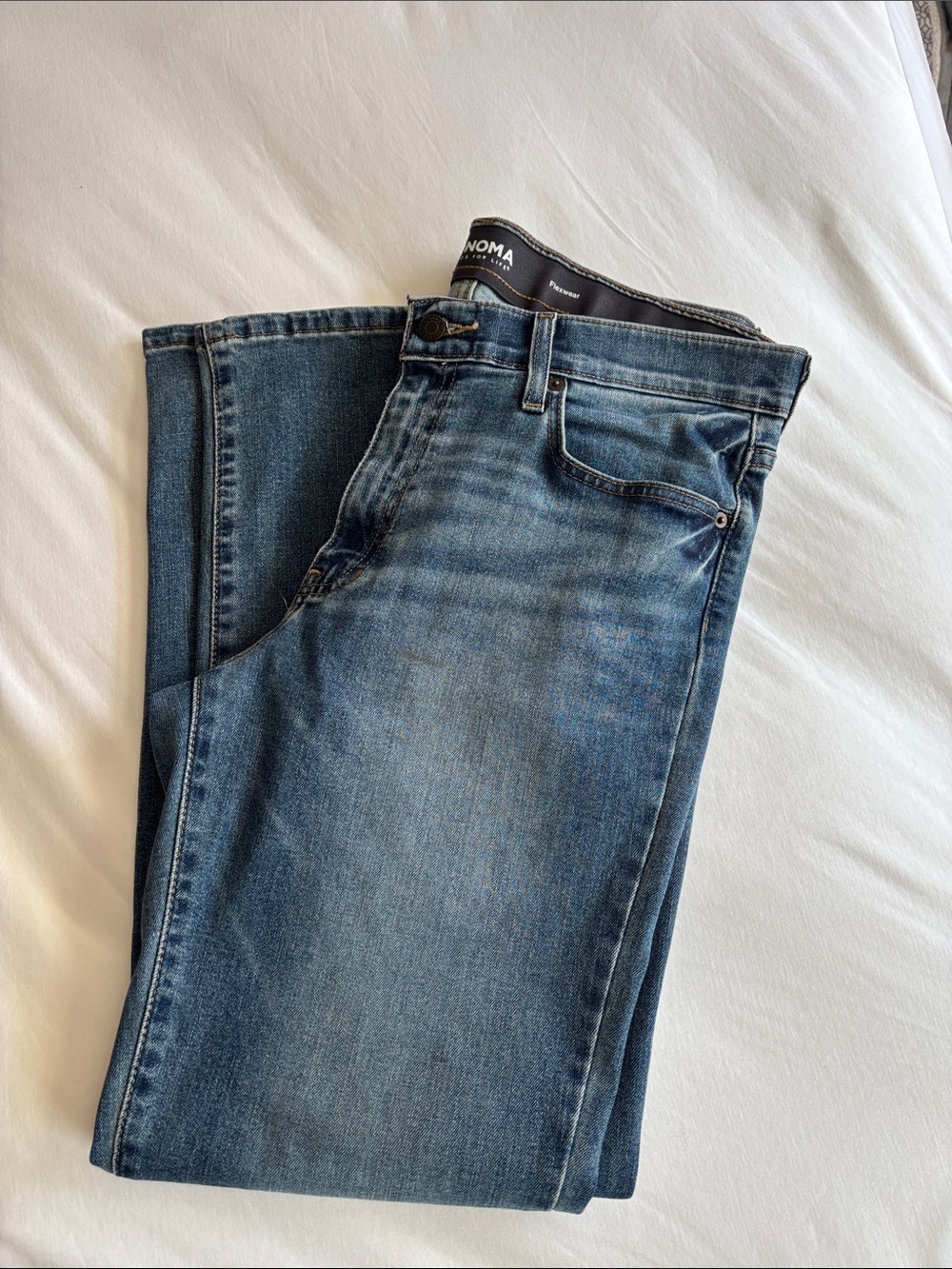 Men’s Sonoma Slim Straight Jeans in Blue Denim